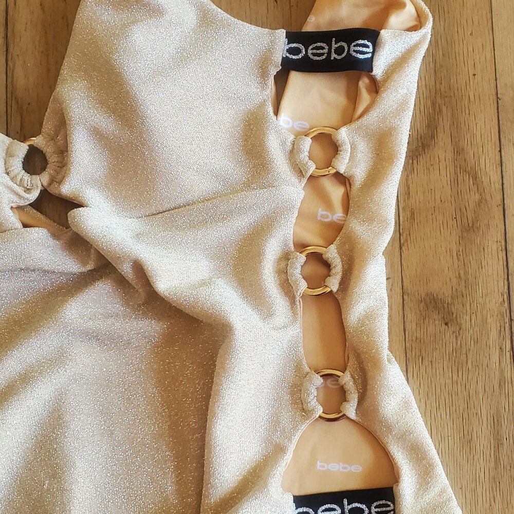 Bebe Gold Swimsuit